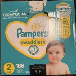 186 Pampers $35