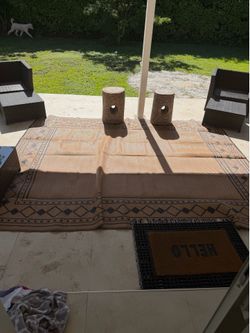 Outdoor 8 x 10 rug