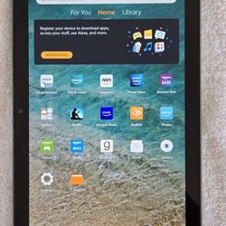 Amazon Fire HD 10 11th Generation 32GB Wi-Fi 10.1" Black Olive Green Back TESTED
