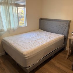 Full Size Bed Frame and Headboard