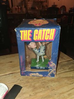 Dodgers The Catch bobblehead