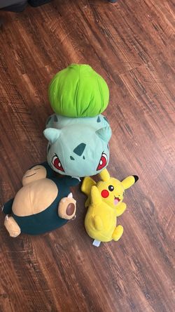 Pokémon plushies