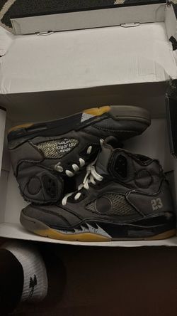 Off-White x Air Jordan 5 Sneakers Size 9.5