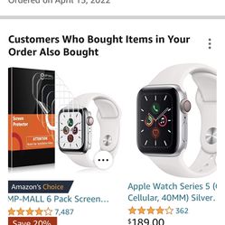 Apple Watch Series 5 With Charger 