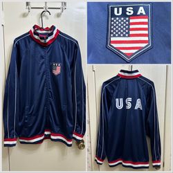Rhinox Team USA Track Jacket Size XL