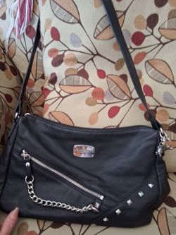 Harley Davidson leather purse