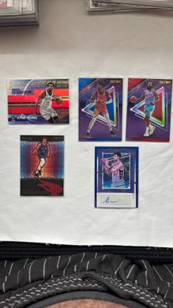 Panini Recon NBA Basketball Cards Lot of 5