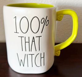 "100% THAT WITCH" Halloween Ceramic Mug