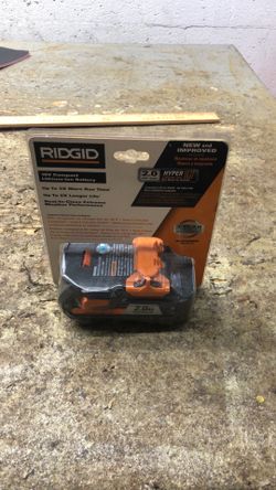 Ridgid battery 18 v 2.0