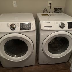Samsung Front Load Washer &Electric Dryer Set