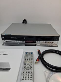 LG DVD Recorder/VCR with remote, manual and cable.  HDMI output.  Works Great