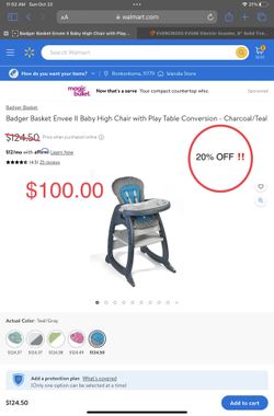 Baby/Toddler High Chair