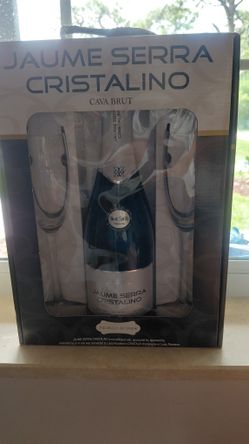 Gift Set - Jaume Serra Cristalino Cava Brut sparkling wine