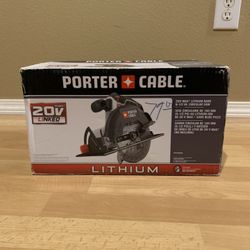 Porter Cable 20v Lithium Circular Saw 