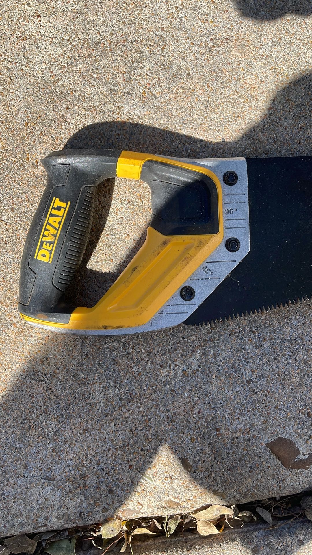 DEWALT 20 in. Tooth Saw