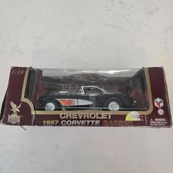 New  chevrolet 1957 corvette toy car.