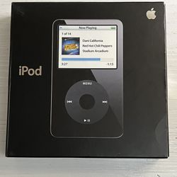 Open Box  5th Generation iPod Video Classic. 30gb.  