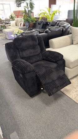 Black Recliner Chair