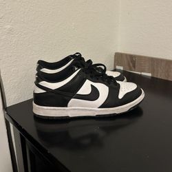 Black & White Nike Dunk Low 