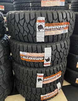 📲35x12.50R20 vendo set de llantas nuevas Arroyo RT