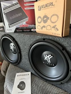 New Hifonics 12” dual subwoofer 🔊 package.