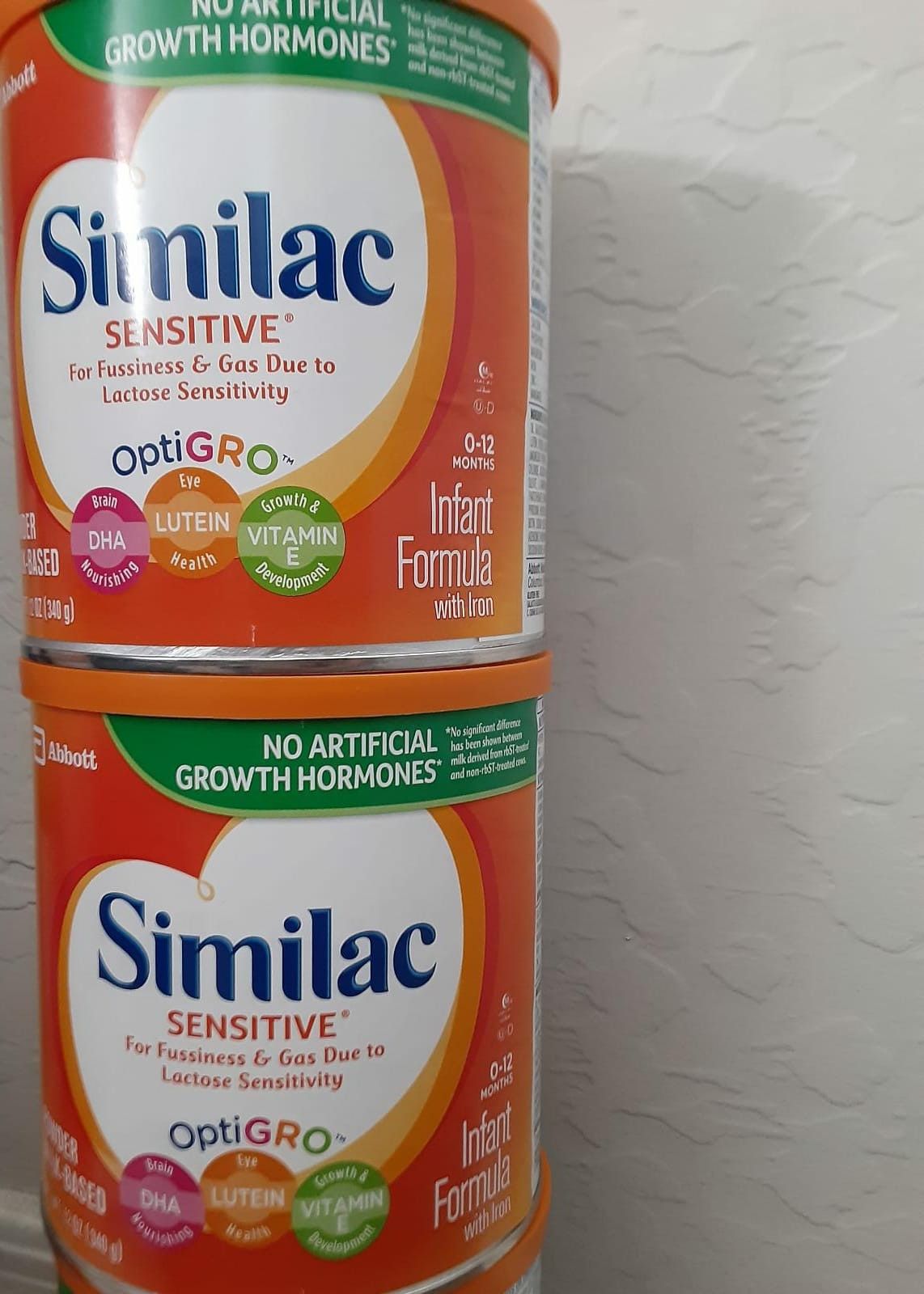 7 cans of similac sensitive
