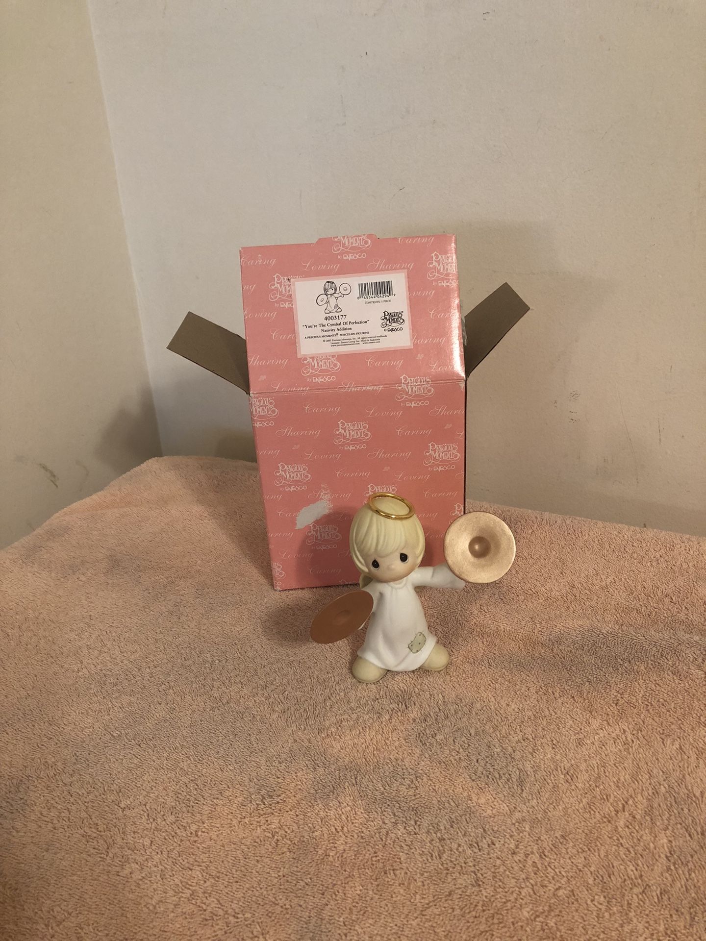 2005 Enesco Precious Moments You’re The Cymbal Of Perfection Nativity Addition