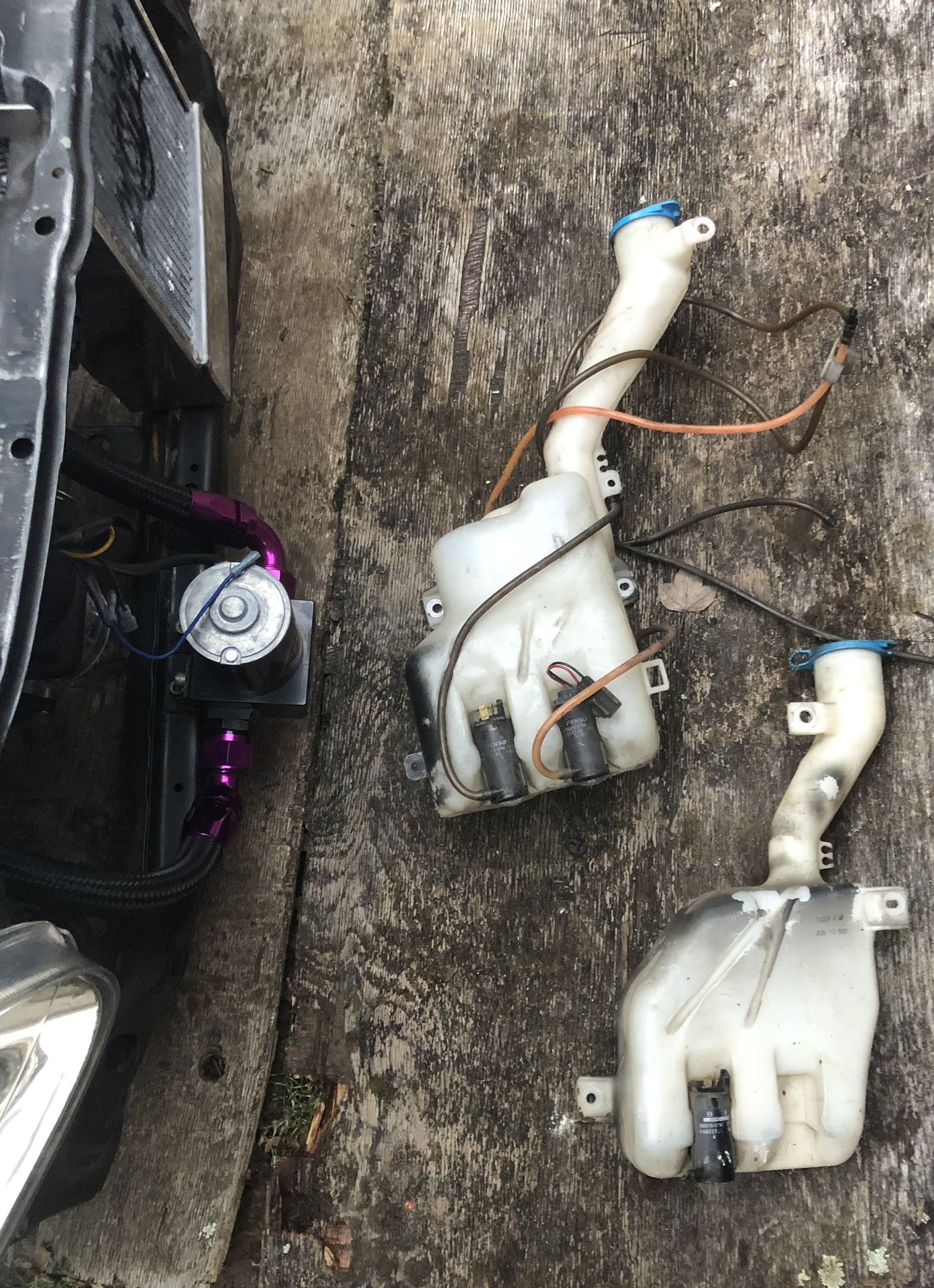 Civic’s Windshield Washer Reservoir’s