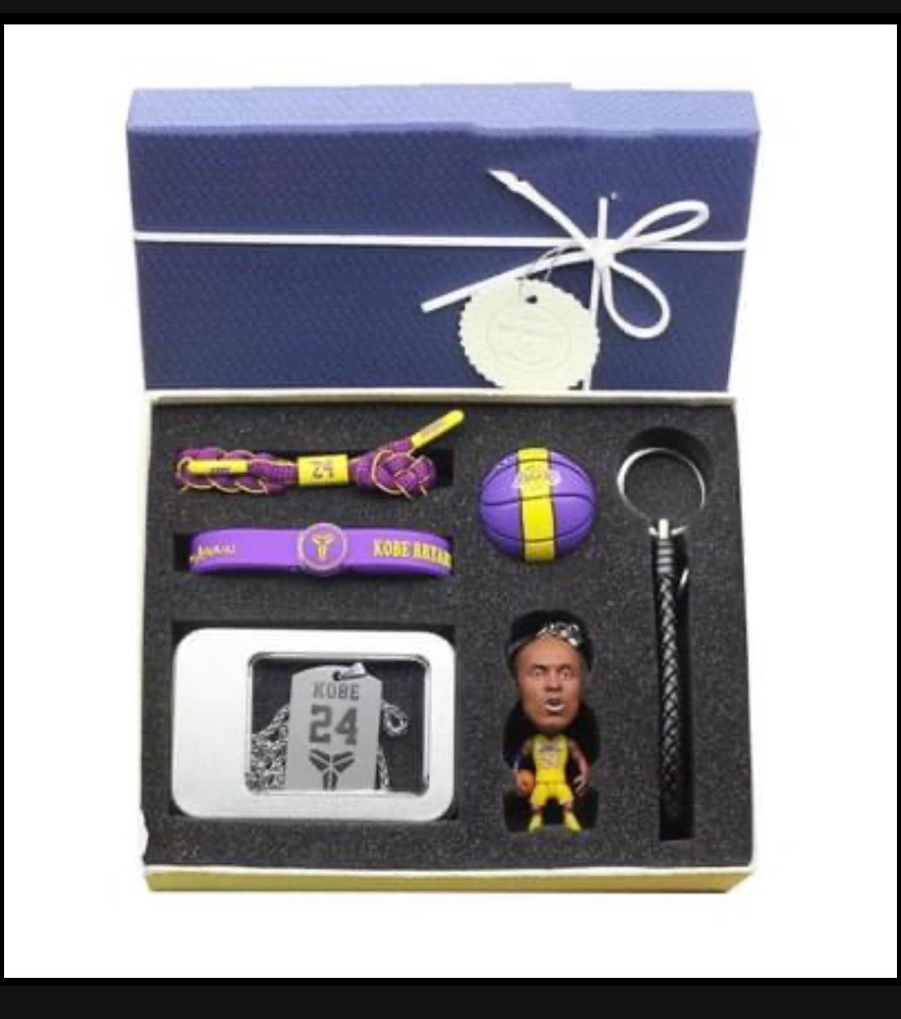 Kobe Bryant Black Mamba Gift Box - Memorabilia Amazing Last Minute Christmas Gift Basketball Sports Lakers 