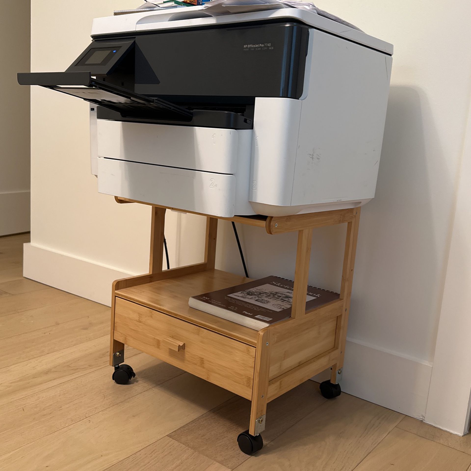 Brand New Printer Holder With Storage 