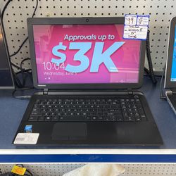 Toshiba 15” Laptop 500gb 