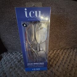 ICU Reading Glasses 3 Pack