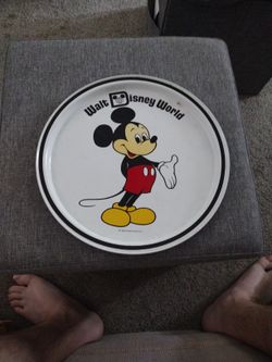 Disney world Plate