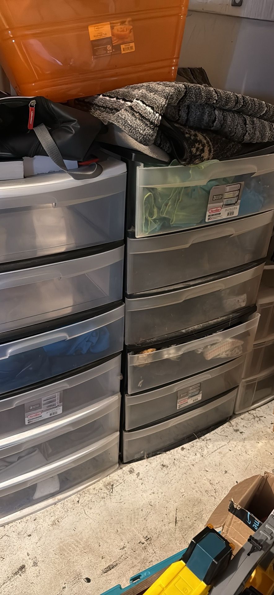 storage bins