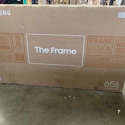 SAMSUNG 65 Inch Class QLED 4K LS03D The Frame Series Quantum HDR Smart TV w/ Dolby Atmos, Art Mode, Anti-Reflection, Customizable Frame, Slim Fit Wall