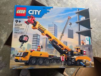 Lego City 60409 mobile construction crane yellow retired