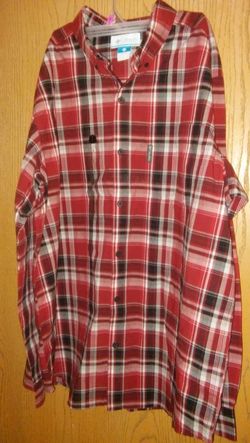 Men's Columbia shirt sz large nwt
