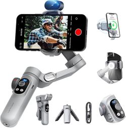 AI Phone Gimbal Stabilizer 
