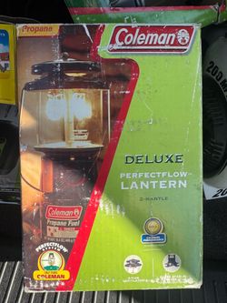 Coleman Deluxe PerfectFlow Propane Lantern Model 5155B702