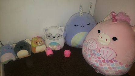 SQUISHMALLOW LOT 5 , 8 , 12 , 16 INCH