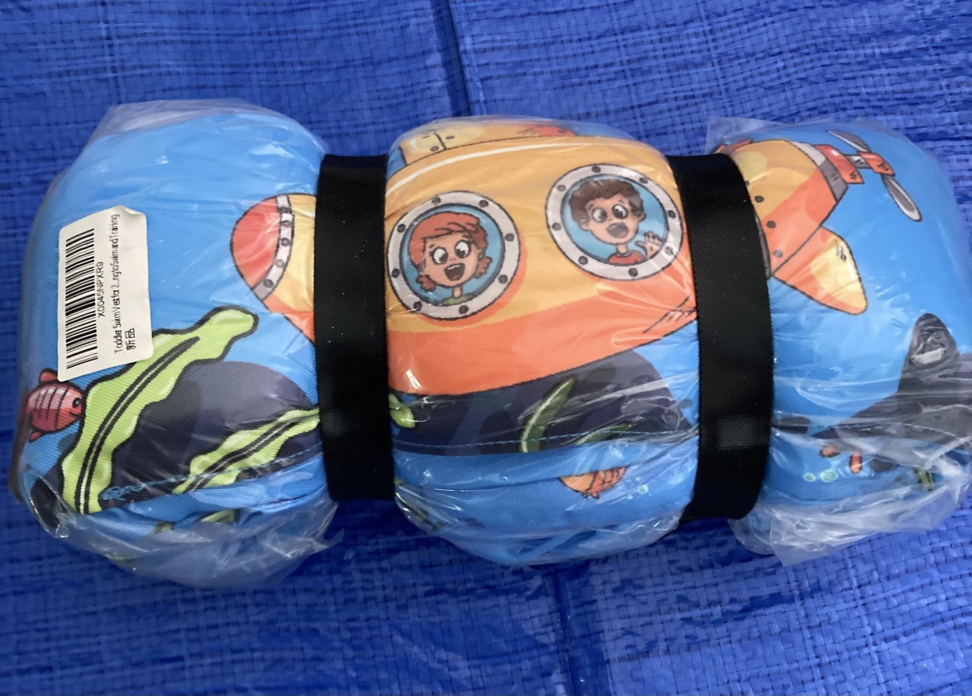 Toddler Swim Vest, Kids Floaties Jacket for 22-66 Pounds Boys & Girls, Puddle Vest for 2,3,4,5, 6 Years Old,Child Floaties for Learning to Swim and Tr