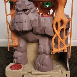 FISHER PRICE IMAGINEXT  GORILLA  MOUNTAIN  PLAYSET