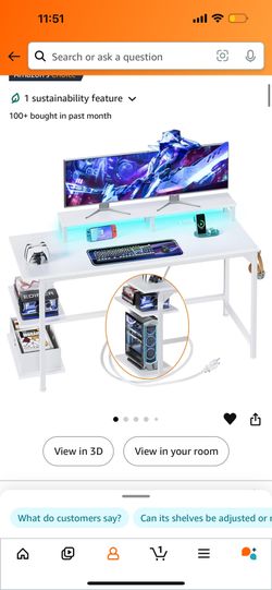 White Desk For Sale