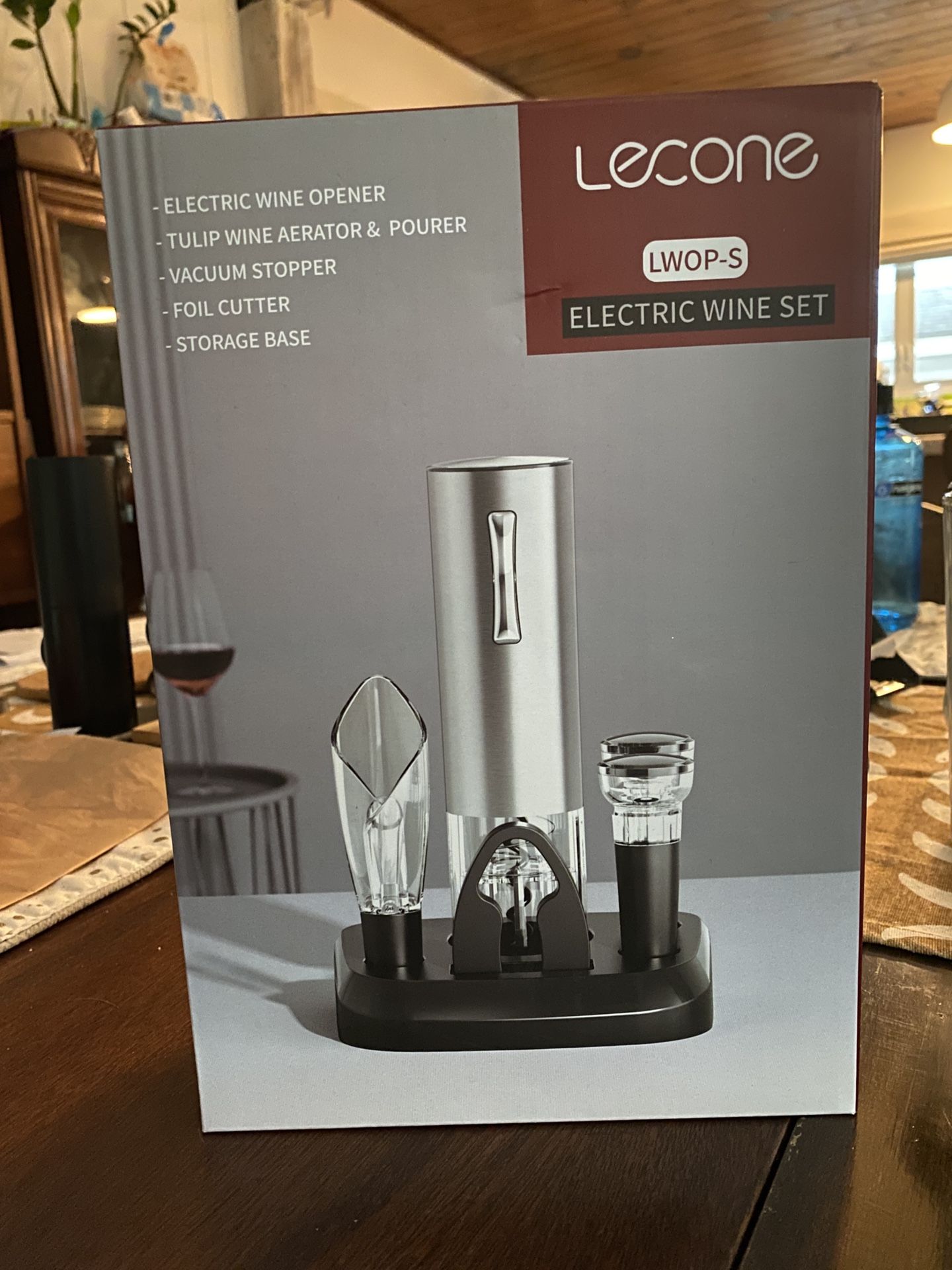 Electric Wine Opener Set