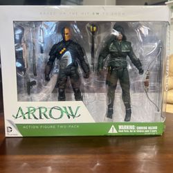 Arrow Action Figure Two-Pack (Oliver Queen/Deathstroke) DC Collectibles 2014