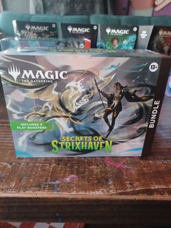 NEW SEALED MTG Strixhaven Bundle Secrets of Strixhaven Magic The Gathering Collector Box