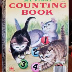 Little Golden Book #203-88 My First Counting Book, Commemorative Edition