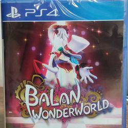NEW 🎮 PS4 GAME BALAN WONDERWORLD