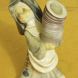 Vintage Fontanini Old Resin Figurine