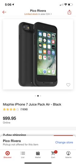 Mophie iPhone 7/8 charging case